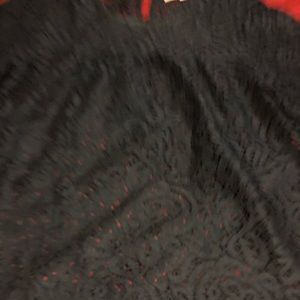 Loft army green lace top